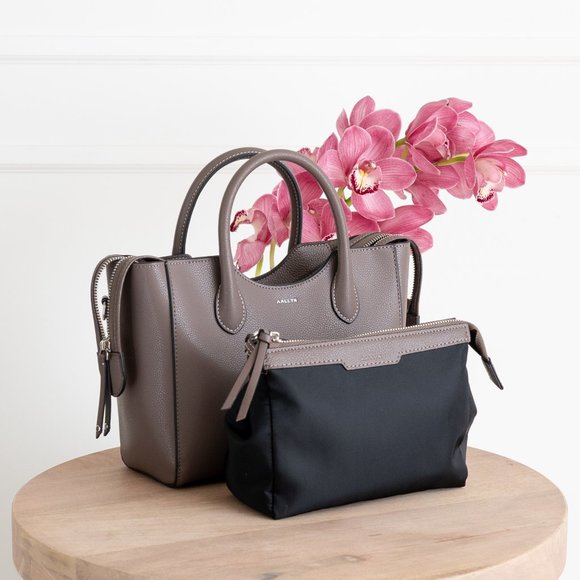 Lilly Satchel in Wood Berry by AALLYN - Picture 6 of 11